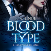 Blood type tome 1 compagne de sang over book